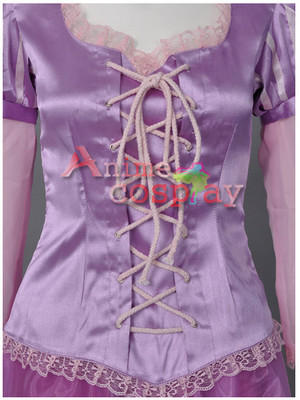  Purchase disney enredados Princess Rapunzel dress in high quality
