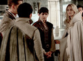 Snowing, Emma and Henry BTS - once-upon-a-time photo