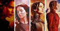 The Hunger Games to Mockingjay Part 2 - katniss-everdeen fan art