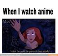 When I watch anime - anime photo