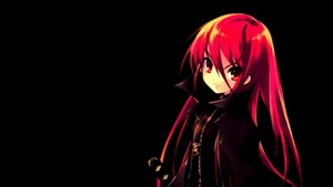  Аниме girl young darkness sword hair red 18150 602x339