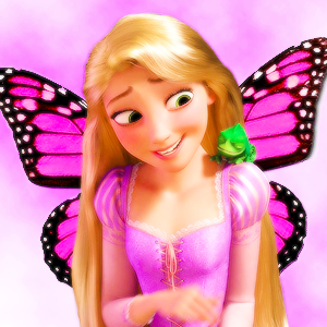  Disney princesses as papillons