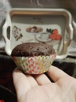 Chocolate cupcakes made by me :)