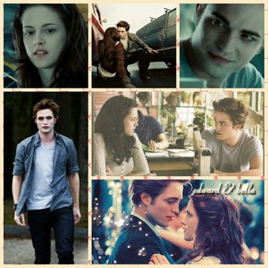  Edward and Bella at school