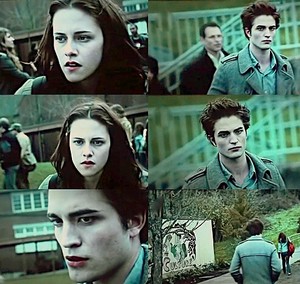  Edward and Bella in school (For Rachel)