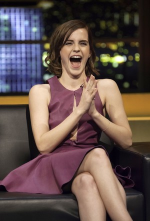  Emma at The Jonathan Ross toon