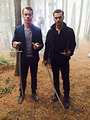 Julian and Enzo - the-vampire-diaries-tv-show photo
