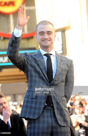 Legendary Daniel Radcliffe Now estrela of Walk of fame (Fb,com/DanielJacobRadcliffeFanClub)