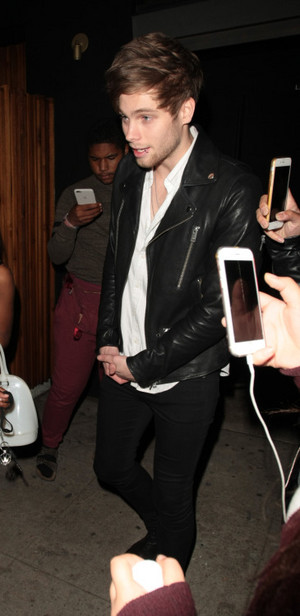  Luke leaving J B’s AMA's after party at the Nice Guy