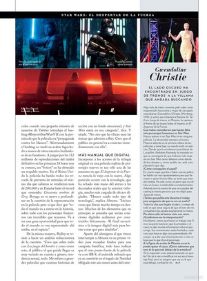 Magazine scans: Cinemanía (December 2015)