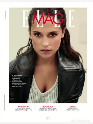  Magazine scans: Elle France (September 4, 2015)