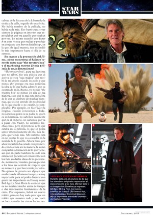 Magazine scans: Rolling Stone Mexico (December 2015)
