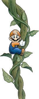  Mario and the beanstalk