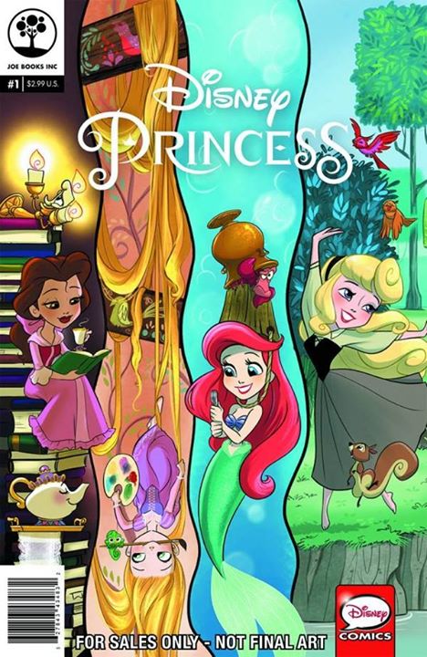 New official DP comic issue 1 concept cover - Disney Princess Photo  (39057592) - Fanpop
