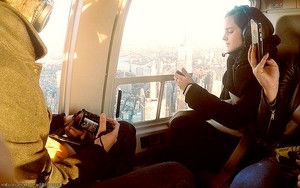  Emma flying above NYC