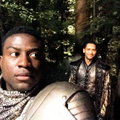 Sinqua and Elliot - once-upon-a-time photo
