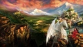 dragons - The Princess and her Dragon wallpaper