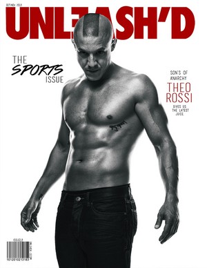  Theo Rossi - Unleash'd Magazine Cover - October/November 2014