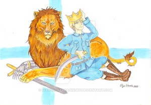  Tino and his lion