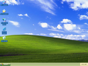 Windows XP Olive Green