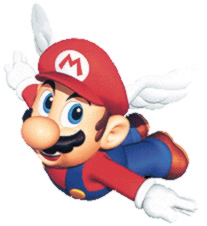  Wing ٹوپی Mario