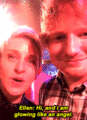 Ed and Ellen - ed-sheeran fan art