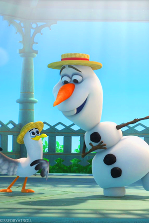  Frozen Olaf phone Hintergrund