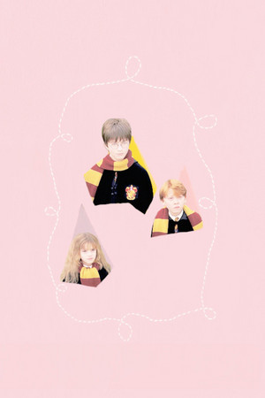 Harry, Hermione and Ron