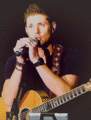 Jensen With a Guitar - jensen-ackles photo