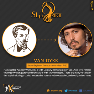  Johnny Depp With furgone, van Dyke Beard Style (Styleshala)