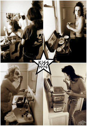 吻乐队（Kiss） ~Birmingham, Michigan…May 13, 1974 (Creem Magazine Office)