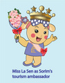 Miss La Sen as Sorim's tourism ambassador - random photo