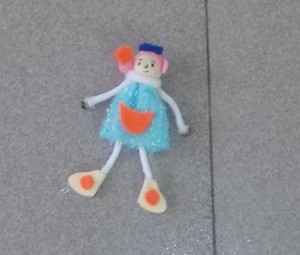  Miss La Sen fabric craft doll