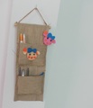 Miss La Sen wall hanging burlap storage Bag  - random photo