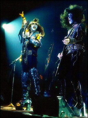 Paul and Gene ~Tulsa, Oklahoma…January 6, 1977 (Rock and Roll Over tour)