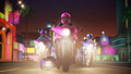 Spy Squad Still - Biker Spies - barbie-movies photo
