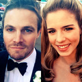 Stephen and Emily - stephen-amell-and-emily-bett-rickards photo
