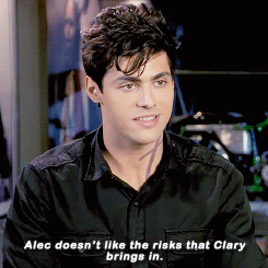  Talking about Clary and Alec