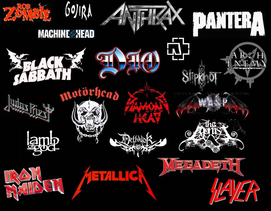 heavy metal bands logos the headbangers m m 39198587 900 700