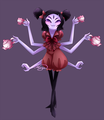 muffet from undertale by lethalauroramage d9bdt5m - undertale-the-game photo