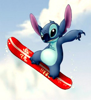  Walt Disney peminat Art - Stitch