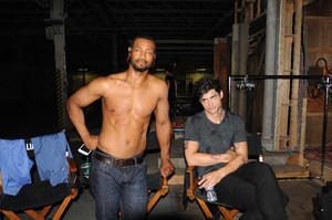 1x06 Of Men and Angels (behind the scenes)
