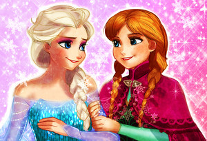  Anna amd Elsa