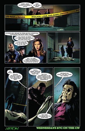  Arrow - Episode 4.11 - A.W.O.L. - Comic prévisualiser