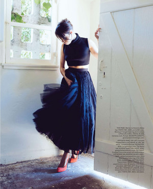 Aubrey Plaza in Foam Magazine - December 2013