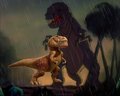 Butch e il t-rex di Fantasia - disney fan art