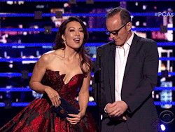  Clark and Ming-Na at the PCA's