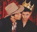 Cockles Photo-ops - jensen-ackles-and-misha-collins photo