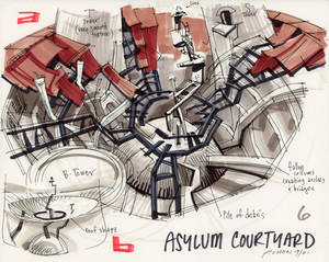 Concept Art: The Asylum