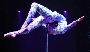  Contortionist on a stick
